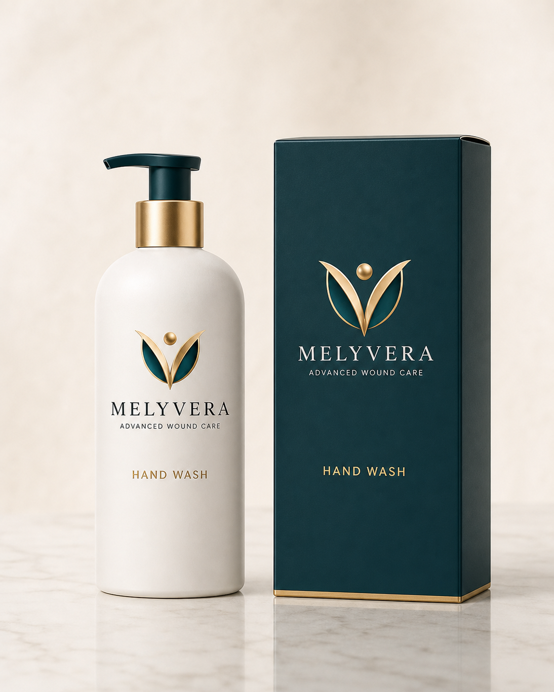 MELYVERA Hand Wash, Pump bottle